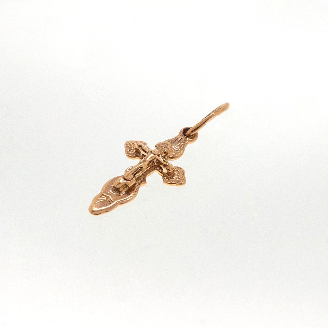 Подвеска из красного золота