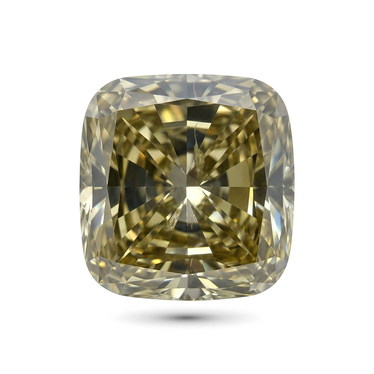 Бриллиант кушон 21,730 карат