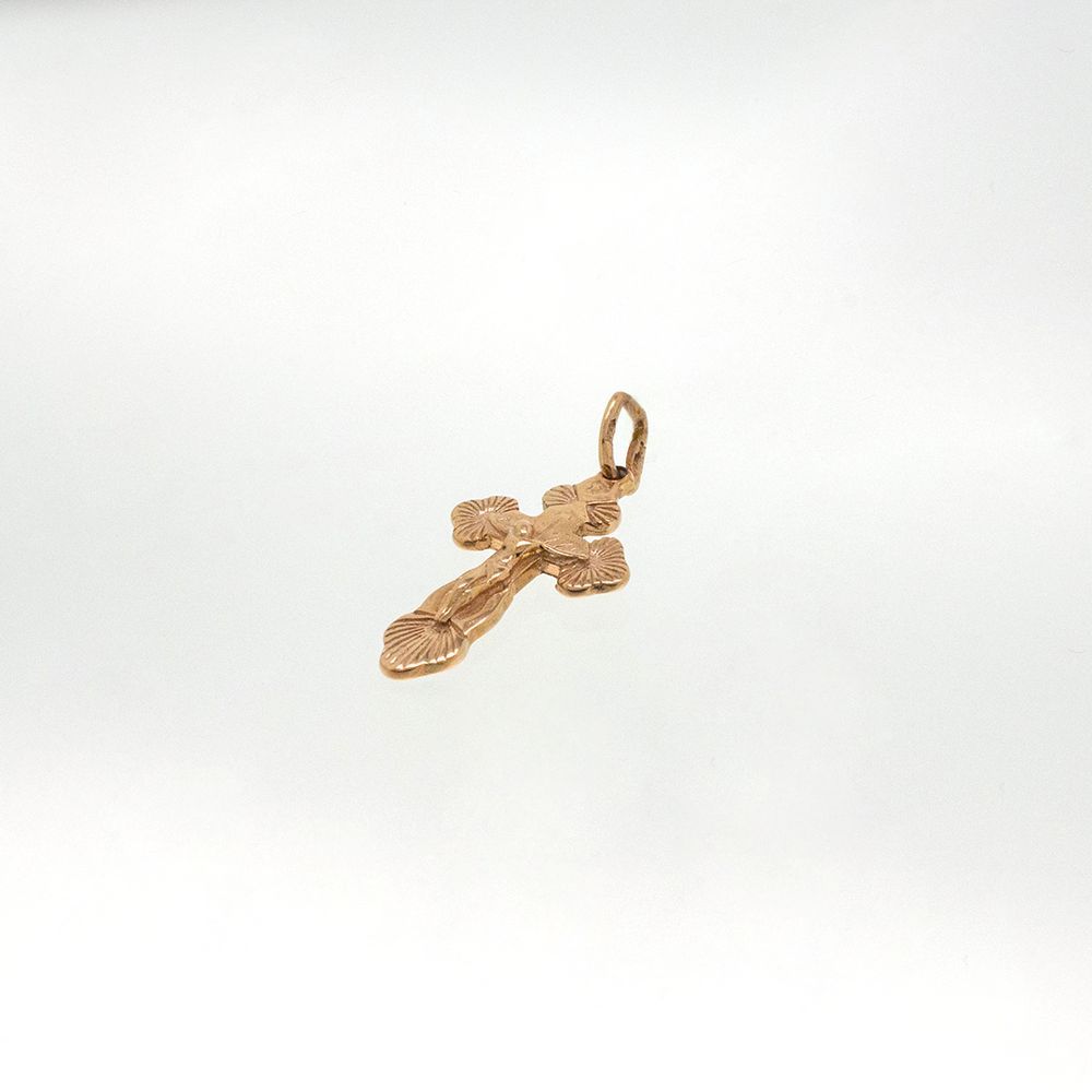 Подвеска из красного золота