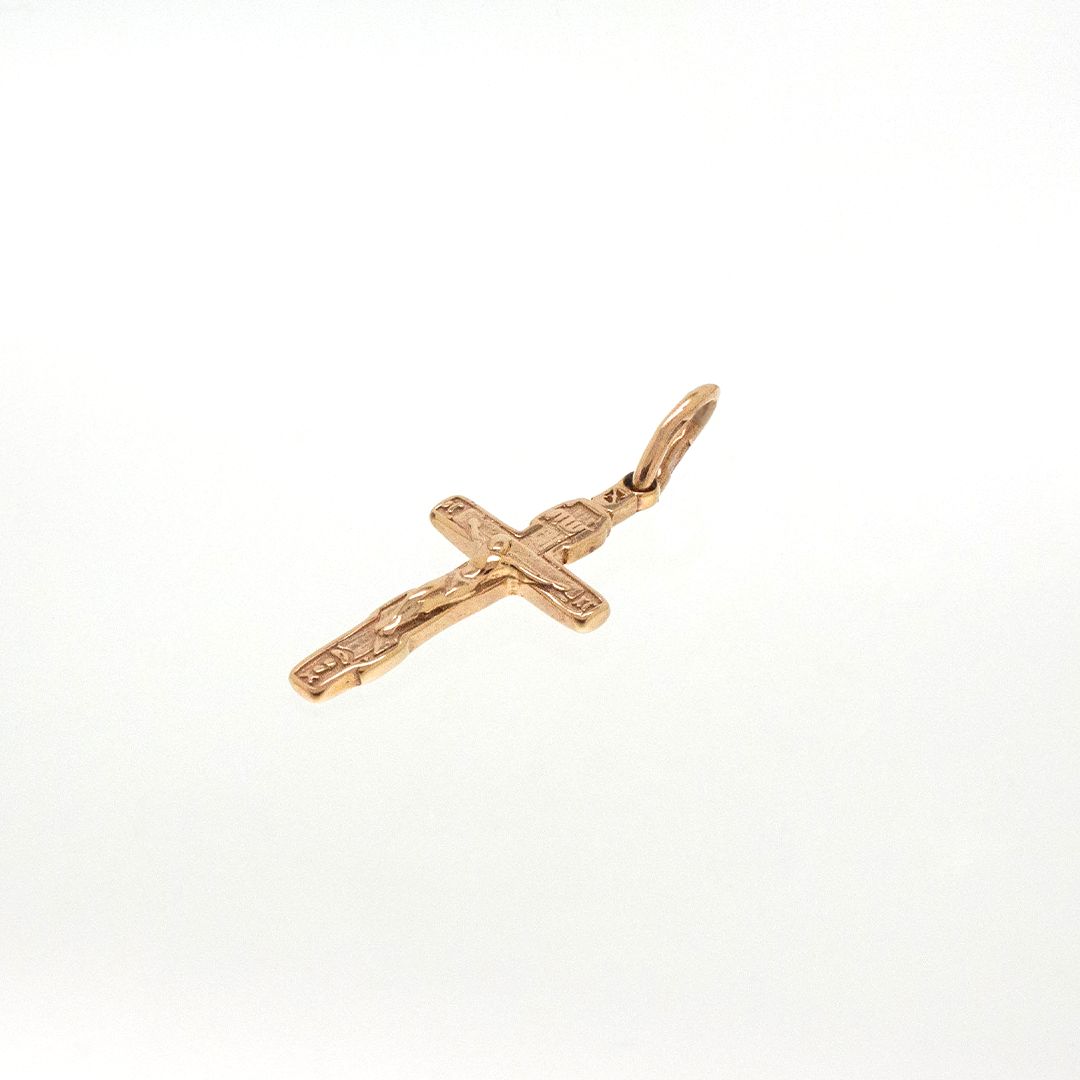 Подвеска из красного золота