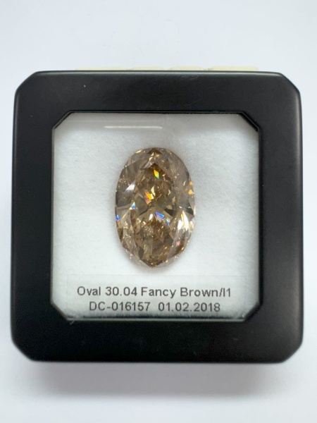 Бриллиант овал 30,04 карат