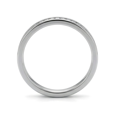 Кольцо из белого золота с бриллиантами