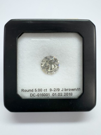 Бриллиант круглый 5,000 карат