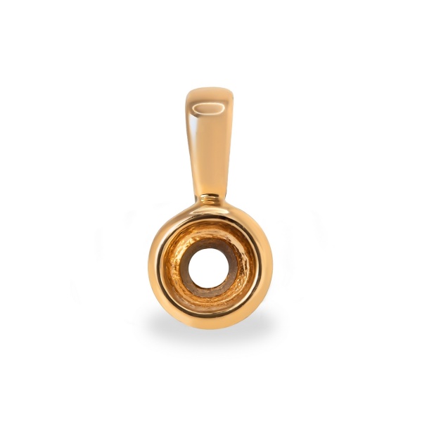 Подвеска из красного золота
