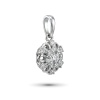 Подвеска из белого золота с бриллиантами