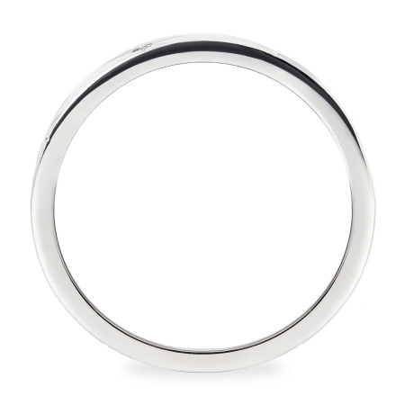 Кольцо из белого золота с бриллиантами