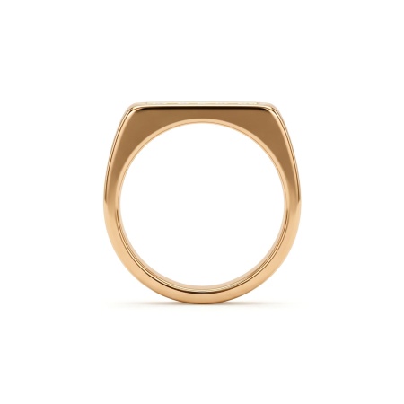 Кольцо из красного золота с бриллиантами