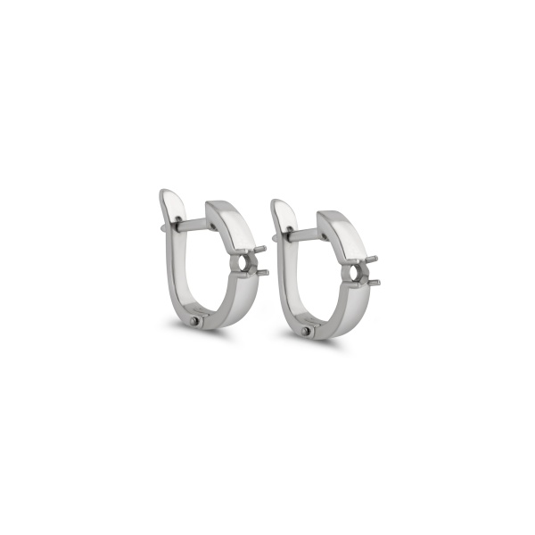 Серьги из белого золота