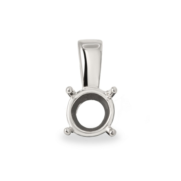 Подвеска из белого золота