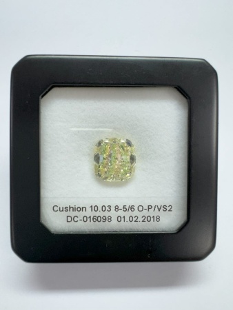 Бриллиант кушон 10,030 карат