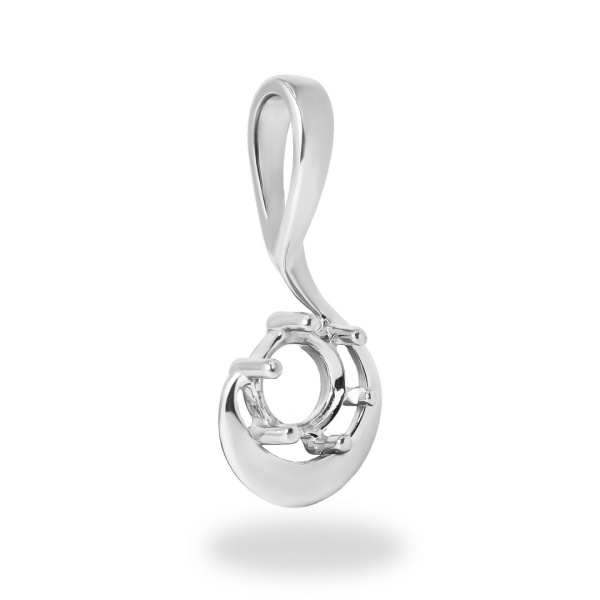 Подвеска из белого золота