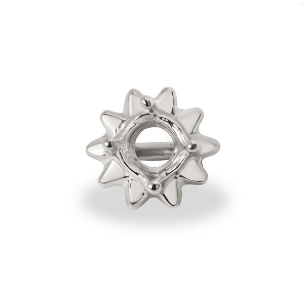 Подвеска из белого золота