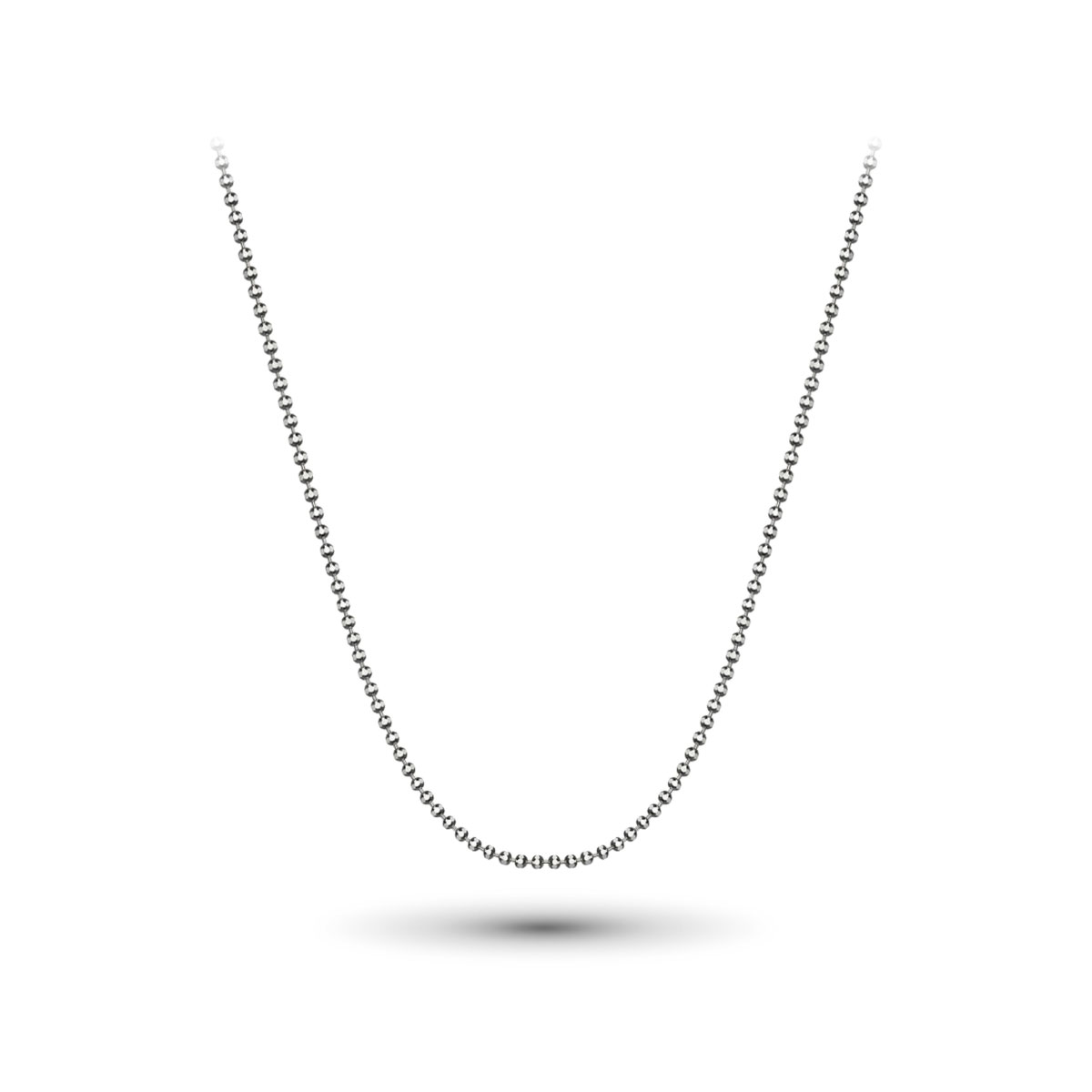 Цепь из белого золота 