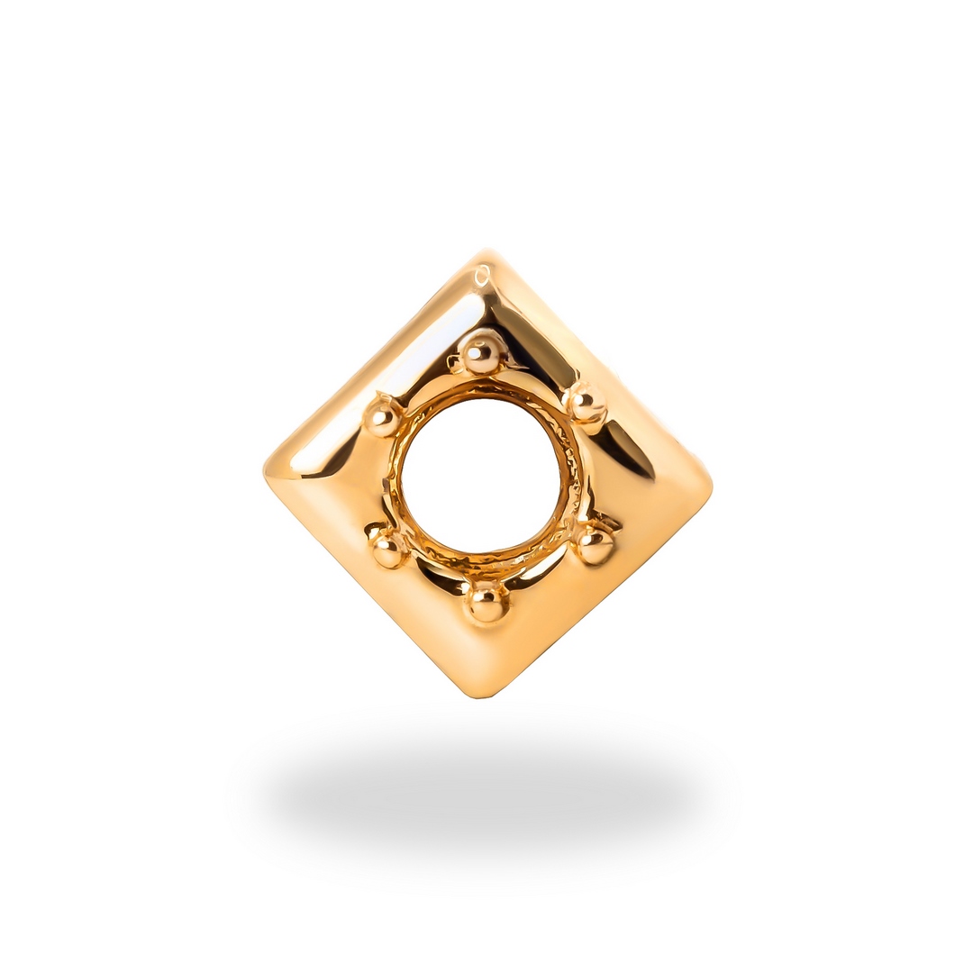 Подвеска из красного золота