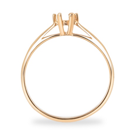 Кольцо из красного золота