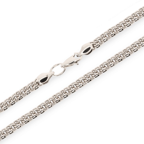 Цепь из белого золота