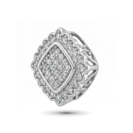 Подвеска из серебра с бриллиантами