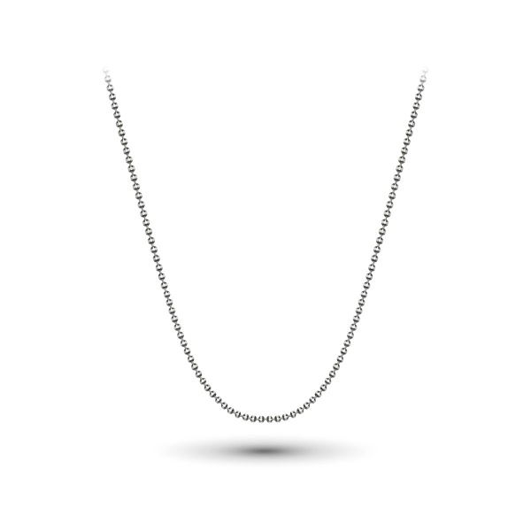 Цепь из белого золота