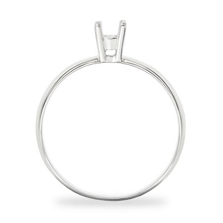 Кольцо из белого золота