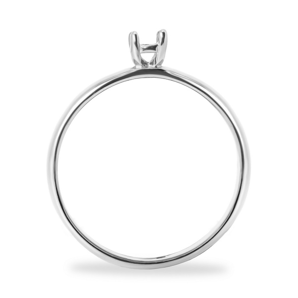 Кольцо из белого золота