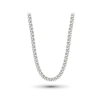 Цепь из белого золота