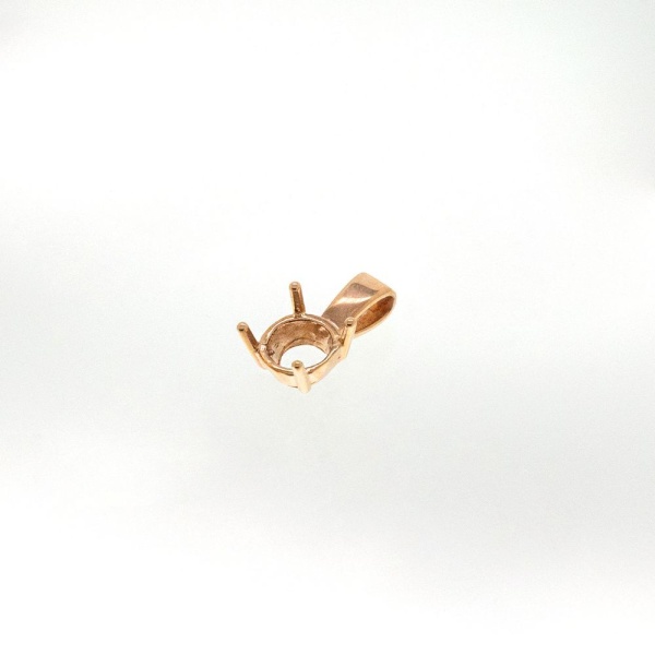 Подвеска из красного золота