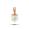 Подвеска из красного золота с жемчугом