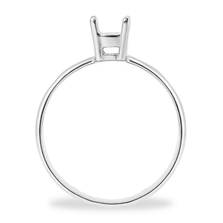 Кольцо из белого золота