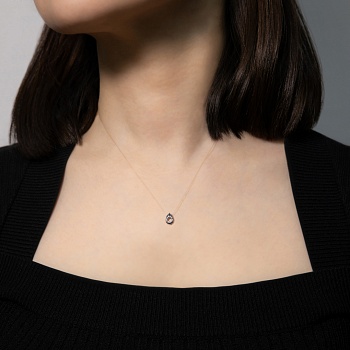 Подвеска из белого золота