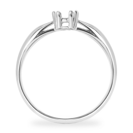 Кольцо из белого золота