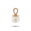 Подвеска из красного золота с жемчугом
