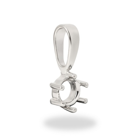 Подвеска из белого золота