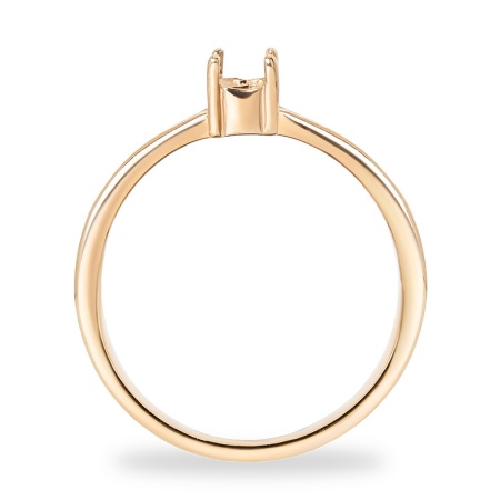 Кольцо из красного золота