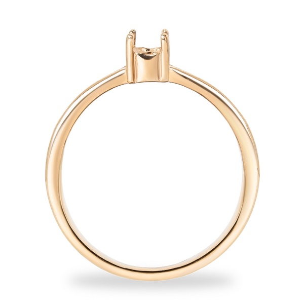 Кольцо из красного золота