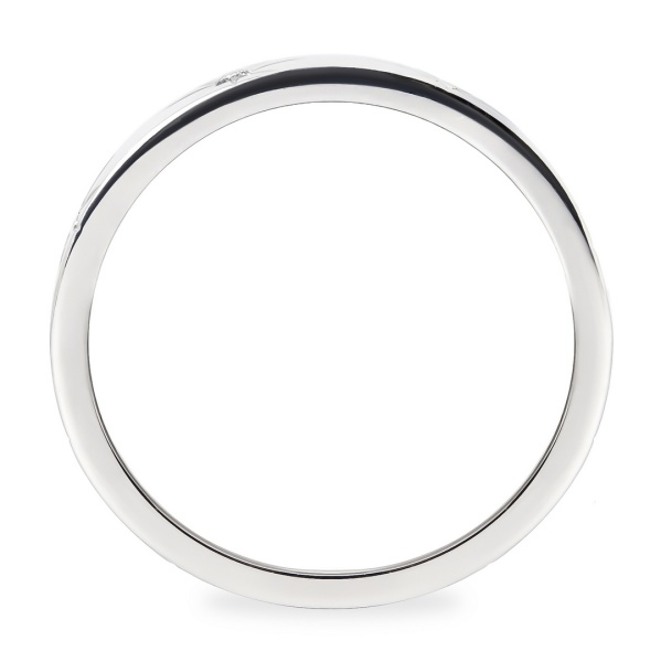 Кольцо из белого золота с бриллиантами