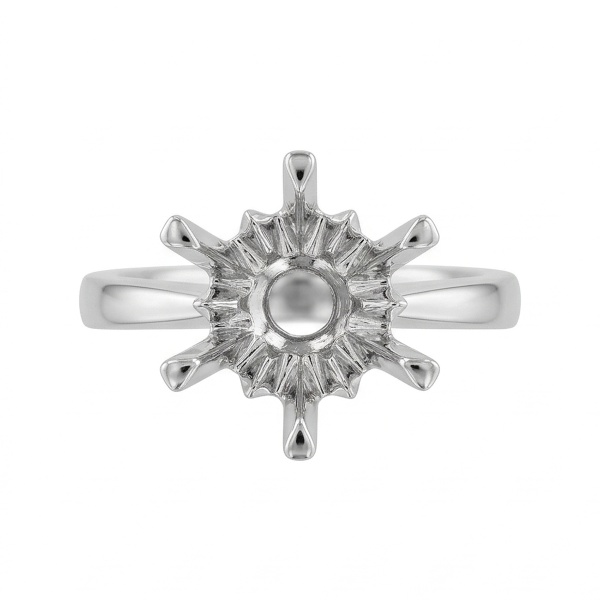 Кольцо из родированного золота 2000002529699