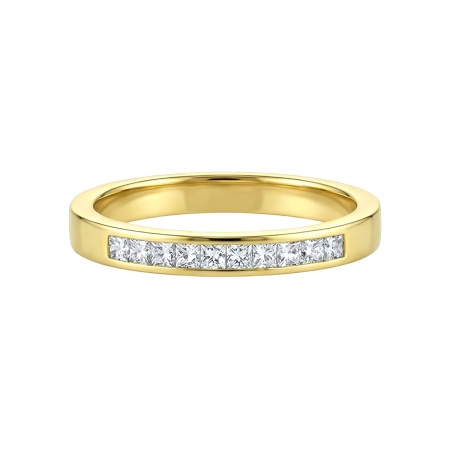 Кольцо из желтого золота с бриллиантами