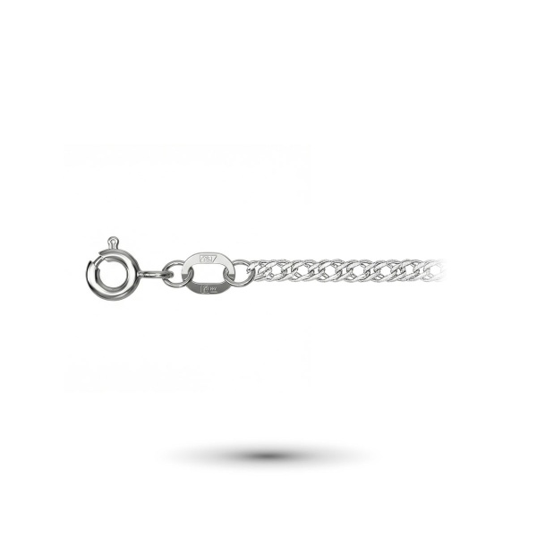 Цепь из белого золота 