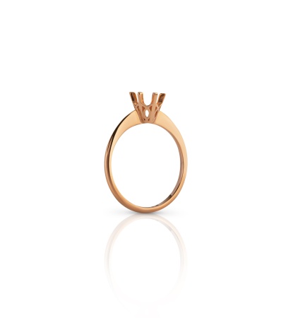 Кольцо из красного золота