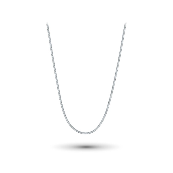 Цепь из белого золота