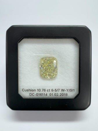 Бриллиант кушон 10,760 карат