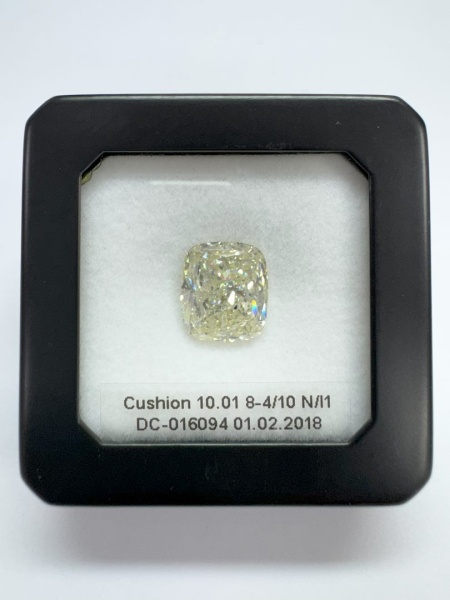 Бриллиант кушон 10,010 карат