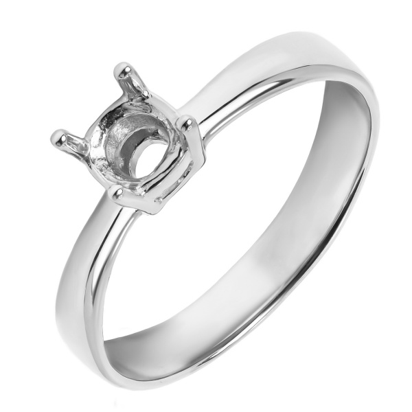 Кольцо из белого золота