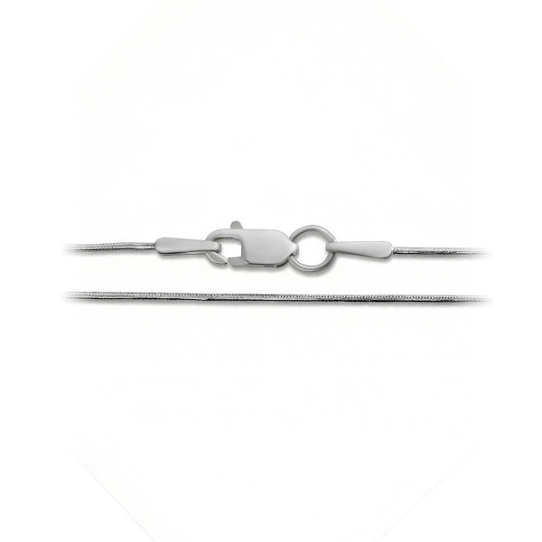 Цепь из белого золота 