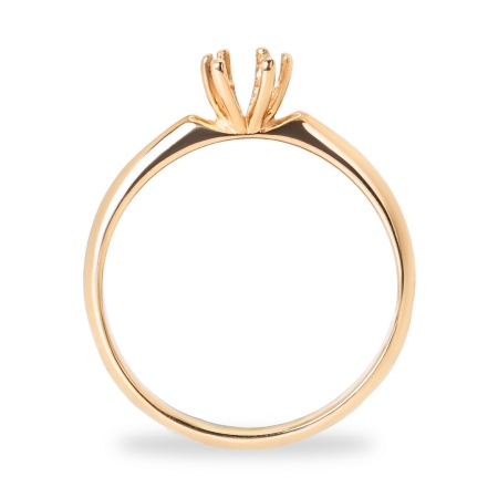 Кольцо из красного золота