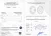 Бриллиант овал 0,540 карат