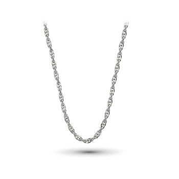 Цепь из белого золота