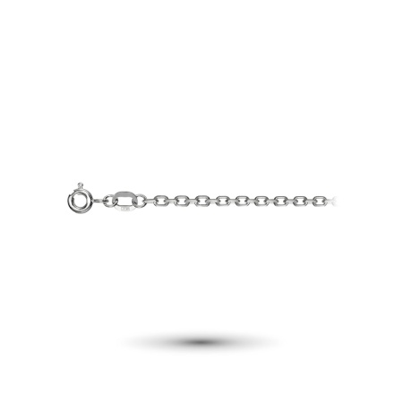 Цепь из белого золота 