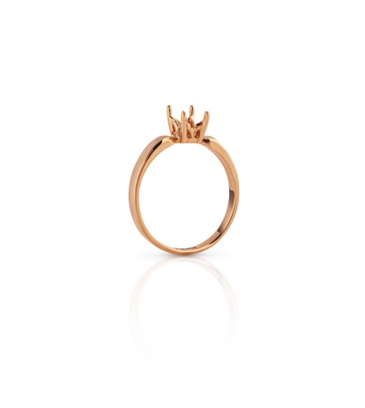 Кольцо из красного золота