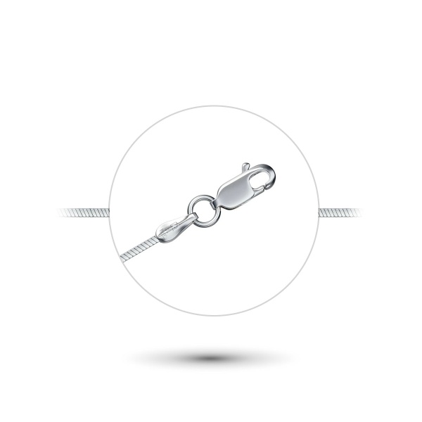 Цепь из белого золота